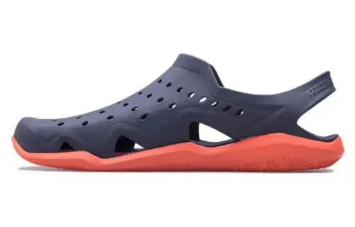 Crocs Swiftwater EVA Comfortable And Breathable Beach Sandals Men's Orange