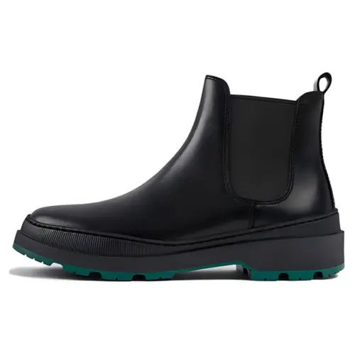 CAMPER Brutus Trek Leather Short Chelsea Boots 3.8cm Men's Black