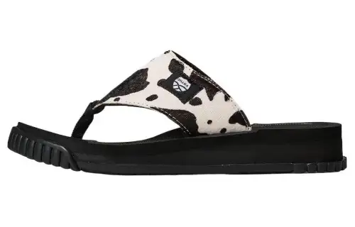 Shaka Abrasion Resistant Abrasion Resistant Slip Resistant Flip Flops Unisex Black White