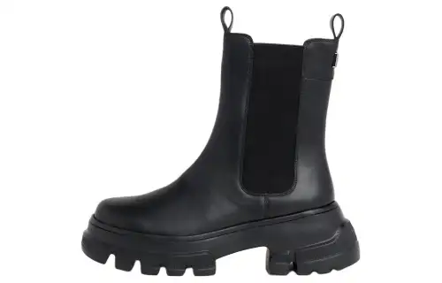 Tommy Hilfiger Short Chelsea Boots Women's Black