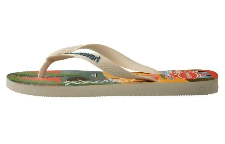 Havaianas Quick Dry Flip Flops Women's Orange Green