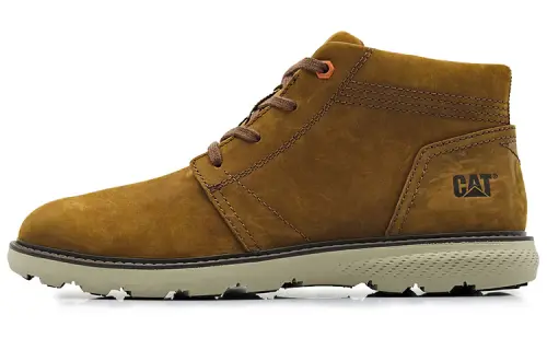 CAT Outdoor Boots Men's Brown Yellow