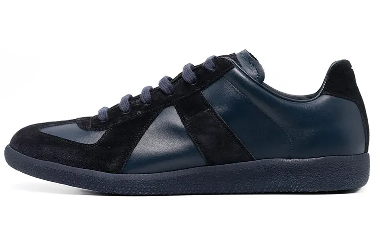 Maison Margiela Replica Low top Stylish Skateboarding Shoes Men's Blue Black