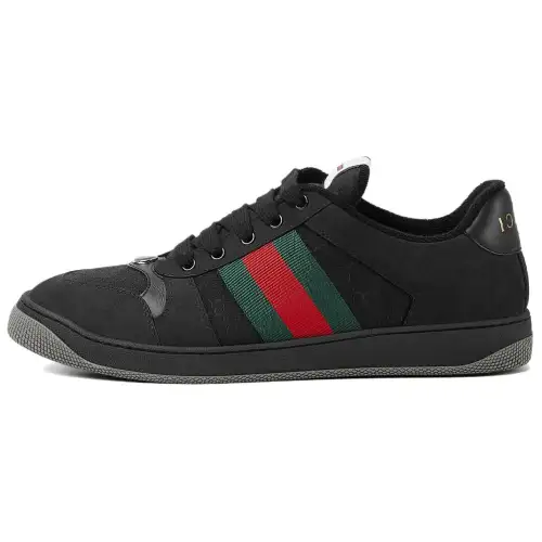Gucci Gg Screener 'GG Canvas - Black Green Red'