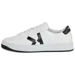 KENZO Kourt K Logo Pu Low top Skateboard Shoes Women's White Black