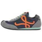 LOEWE Ballet Runner 2.0 Cow Leather Low top Casual Shoes Men's Gray Blue