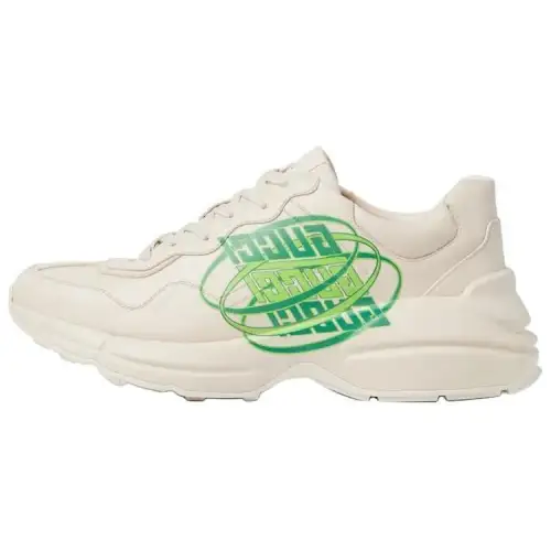 GUCCI Rhyton Low top Casual Shoes Men's White