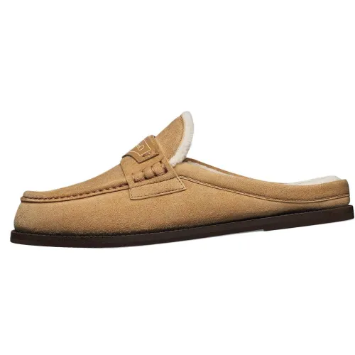 DIOR Boy Closed Toe Slippers Women's Beige