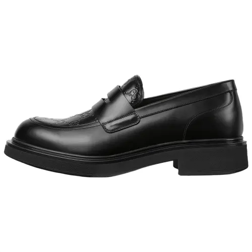 GUCCI GG Casual Shoes 2cm Men's Black