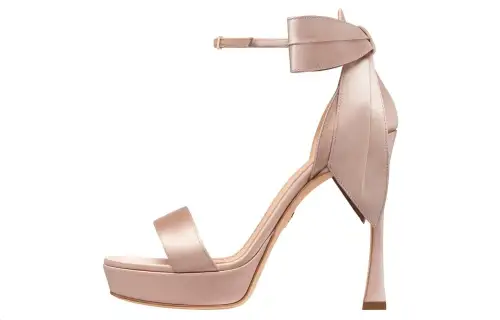 DIOR Rose One Strap Sandals 12cm Women's Beige
