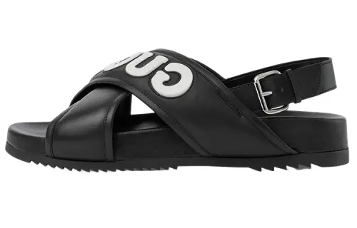 Gucci Crossover Sandal 'Black White'