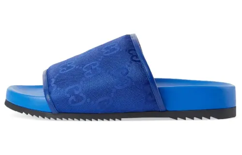 Gucci Gg Slide Sandal 'Bold Blue'