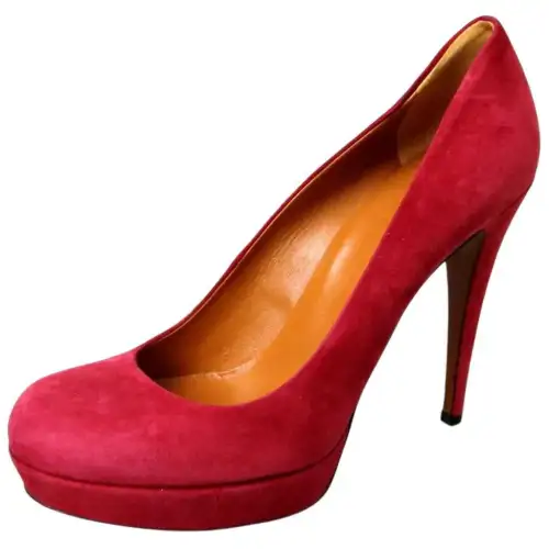 GUCCI Slim Heel High Heels Women's Red