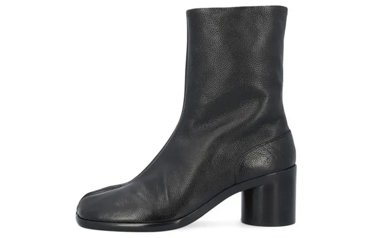 Maison Margiela Cow Leather Ankle Boots Women's Black