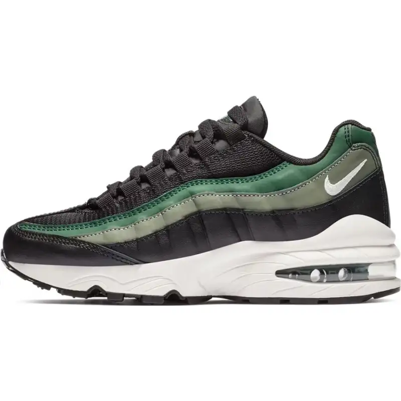 Nike Air Max 95 Mid top Casual Shoes Black Green Unisex