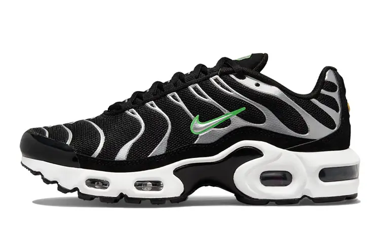 Nike Air Max Plus 'Black Silver' GS