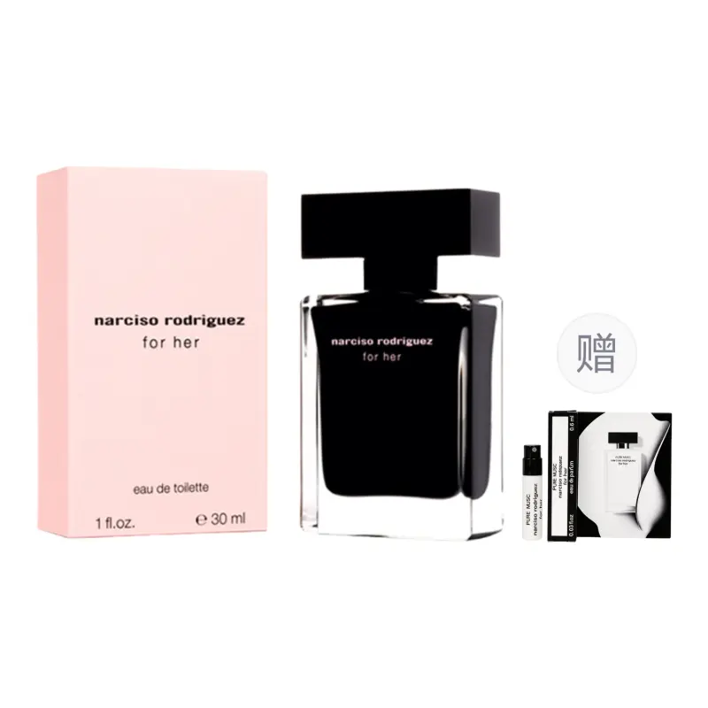 Narciso Rodriguez Black Bottle For Her Women's Light 10ml/30ml/50ml