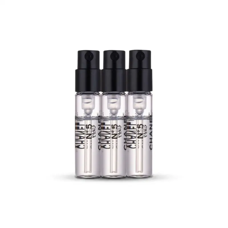 CHANEL Eau De Parfum No.5, Perfume Sample Test Tube Sample Pack Eau De Toilette 1.5ml*3 Birthday Gift For Girlfriend