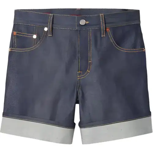 GUCCI Denim Shorts Women's Marine Blue