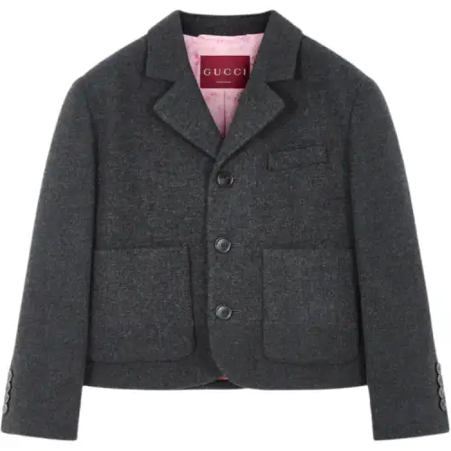 Gucci Collared Button-Up Jacket