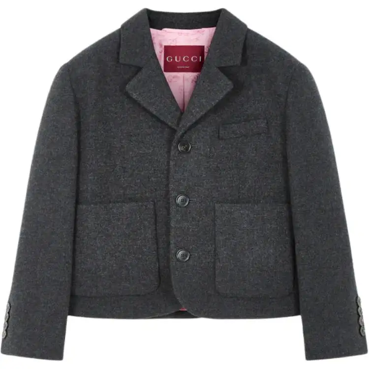 Gucci Collared Button-Up Jacket