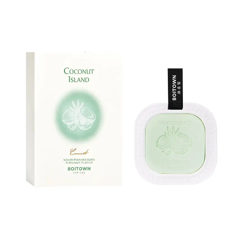 BOITOWN Fruit Essence Collection Car Air Freshener Solid Balm Floral Fruity Scent