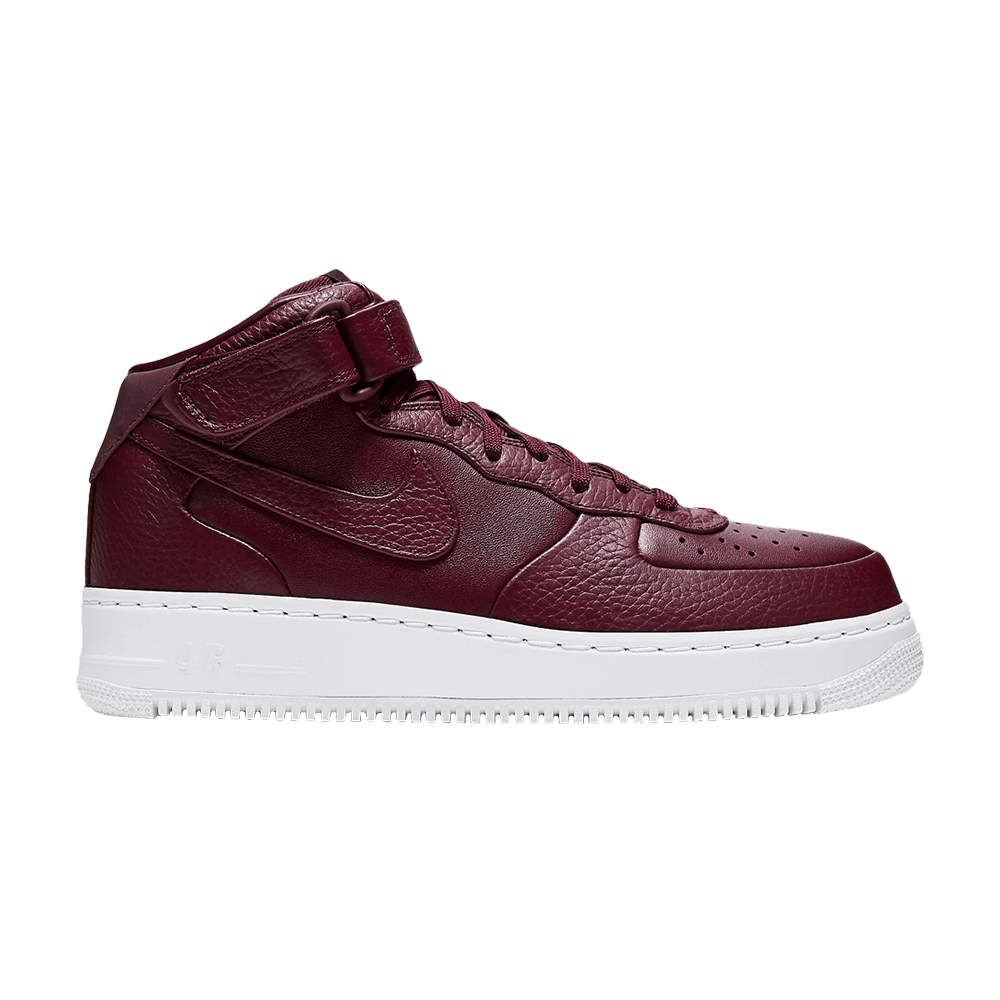 Nike Air Force 1 Mid 'Night Maroon'
