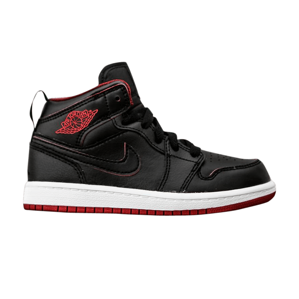 Air Jordan 1 Mid PS 'Bred'