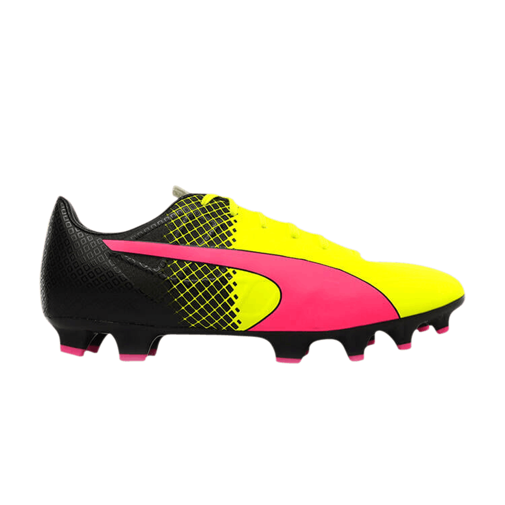 Puma evoSpeed 4.5 FG 'Tricks - Pink Glow Safety Yellow'