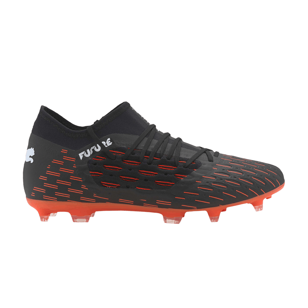 Puma Future 6.3 Netfit FG AG 'Black Shocking Orange'