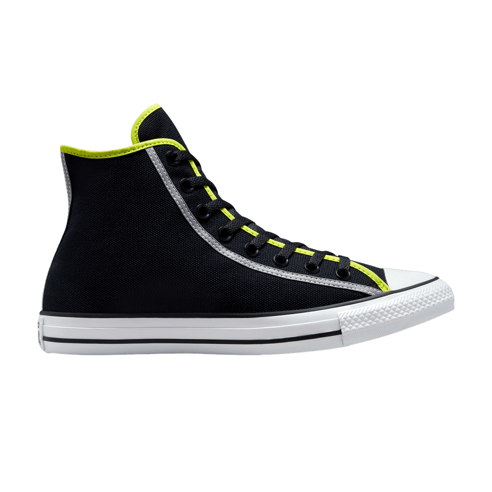 Converse Chuck Taylor All Star High 'Black Lime Twist'