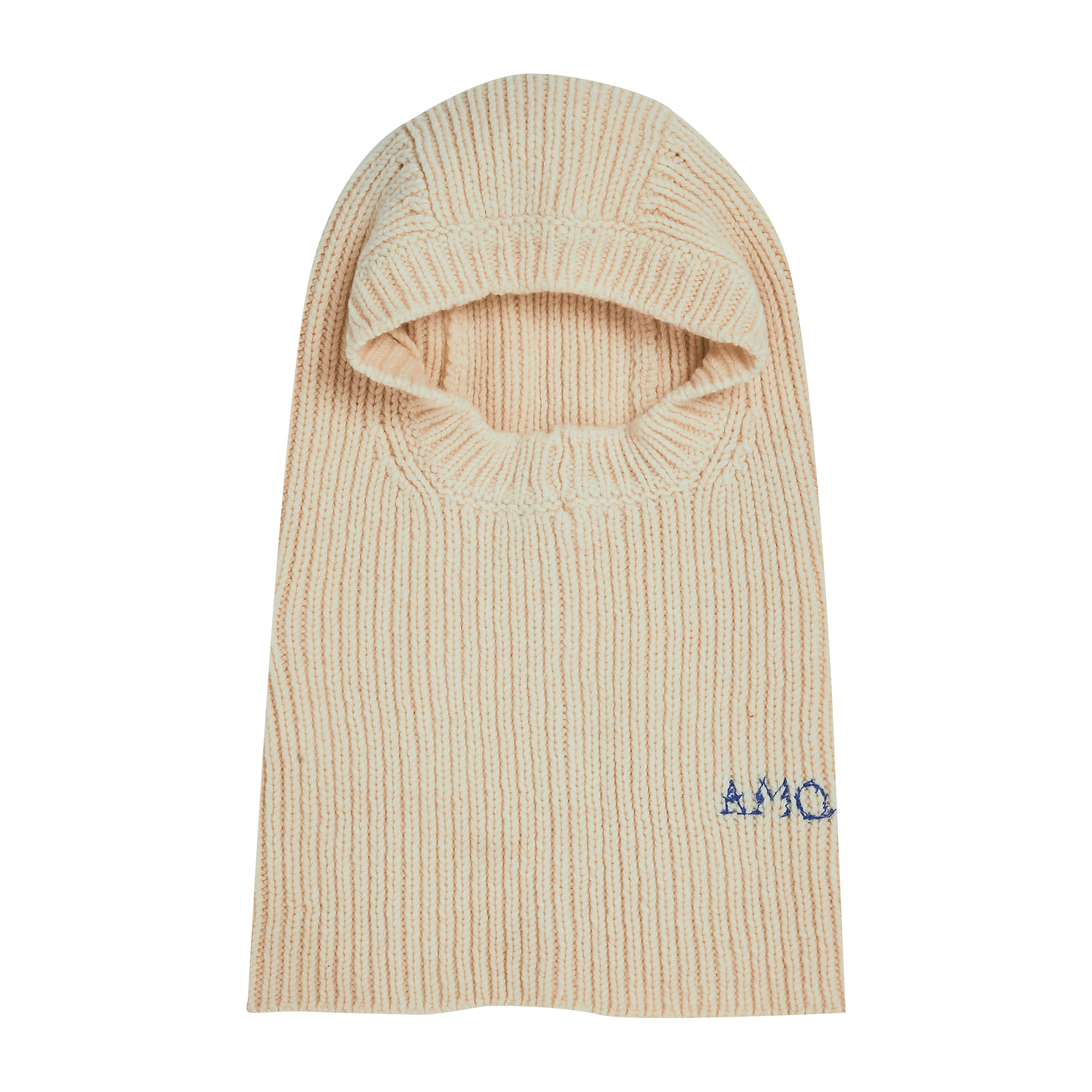 Alexander McQueen Rib Knit Hood 'Ivory'