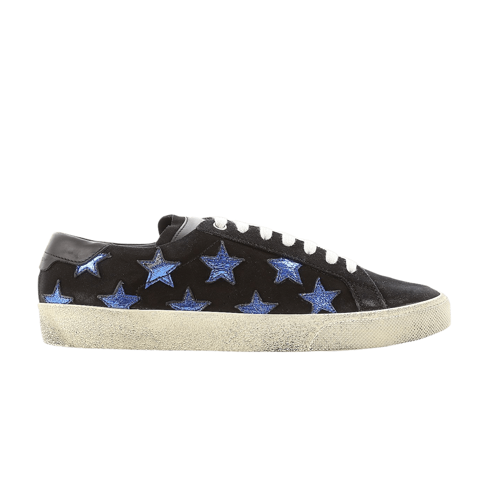 Saint Laurent Wmns Court Classic 'Black Bluette Stars'