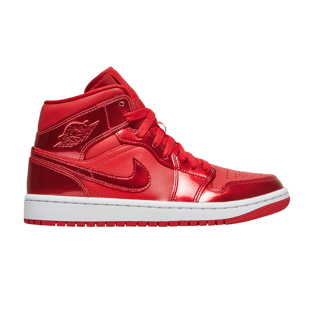 Wmns Air Jordan 1 Mid SE 'University Red Pomegranate'