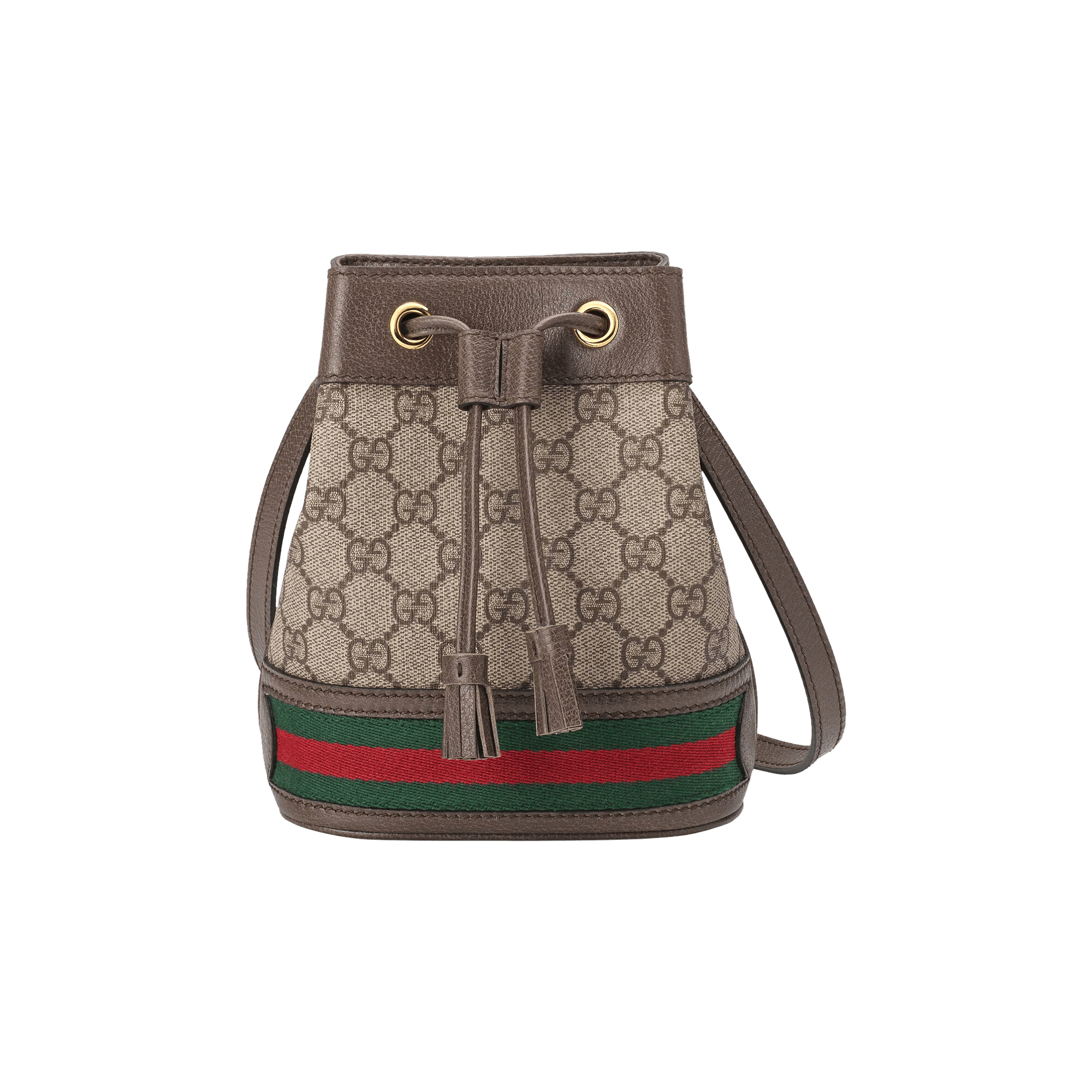 Gucci Ophidia Mini Bucket Bag 'Beige/Ebony'