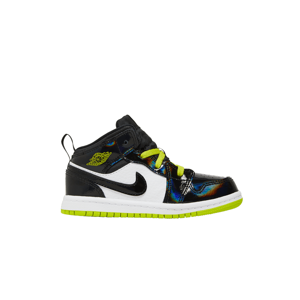 Air Jordan 1 Mid TD 'Black Cyber'