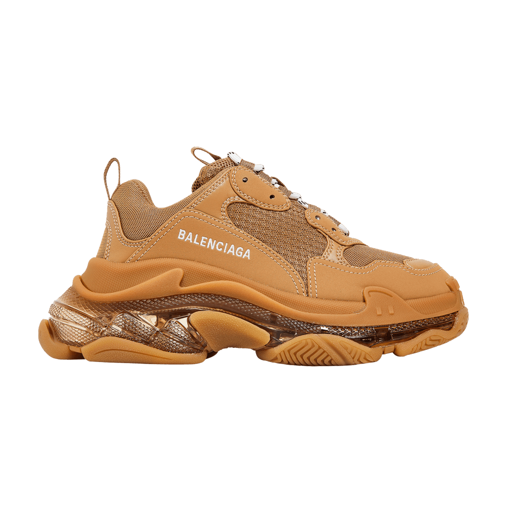 Balenciaga Wmns Triple S 'Clear Sole - Light Camel'