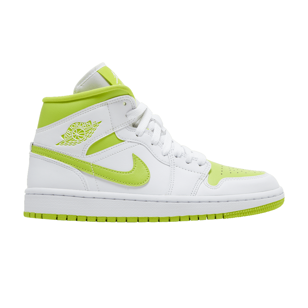 Wmns Air Jordan 1 Mid 'White Lime'