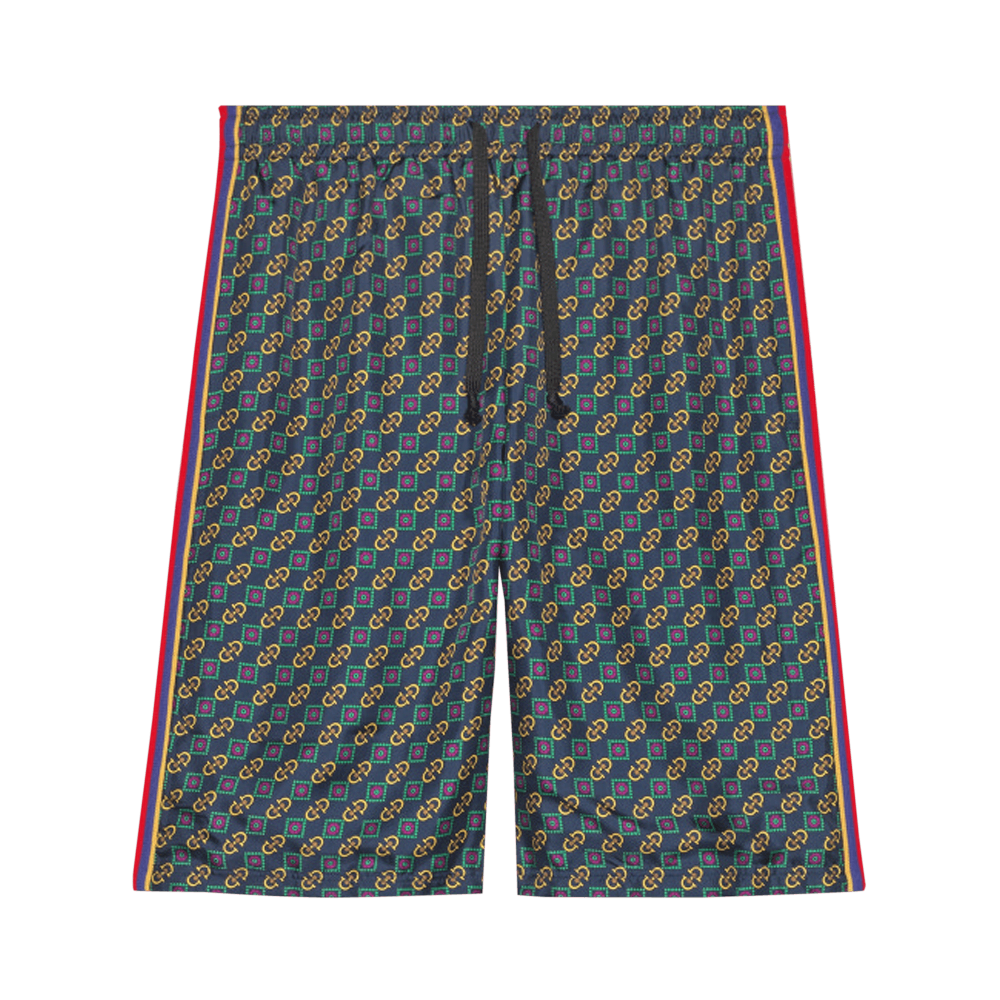 Gucci Horsebit And Basketweave Shorts 'Multicolor'