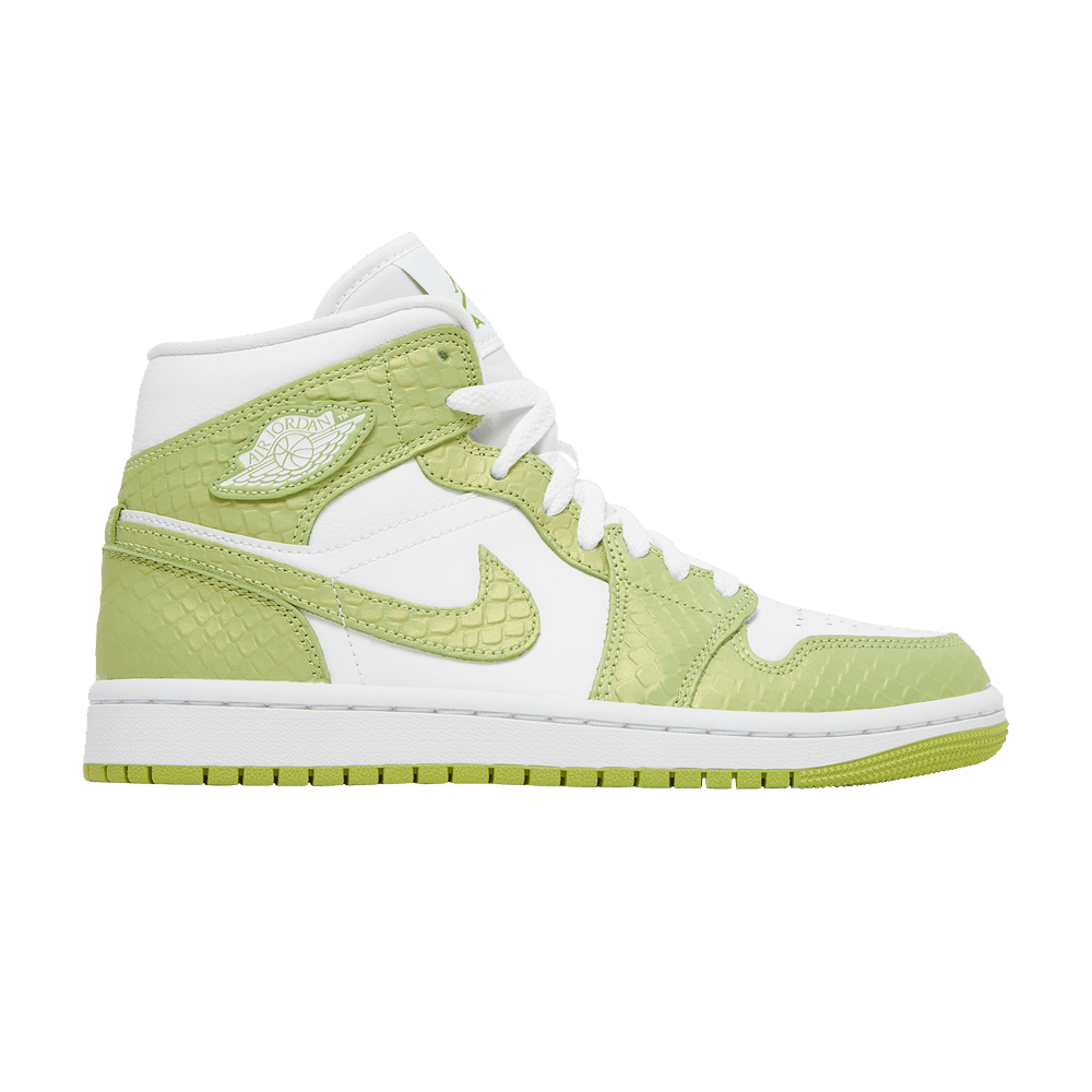 Wmns Air Jordan 1 Mid SE 'Green Python'