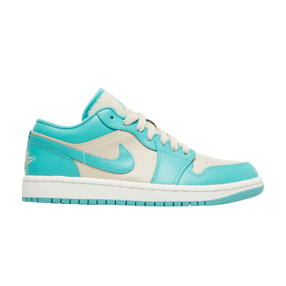 Wmns Air Jordan 1 Low 'Tropical Teal Sandy Beige'