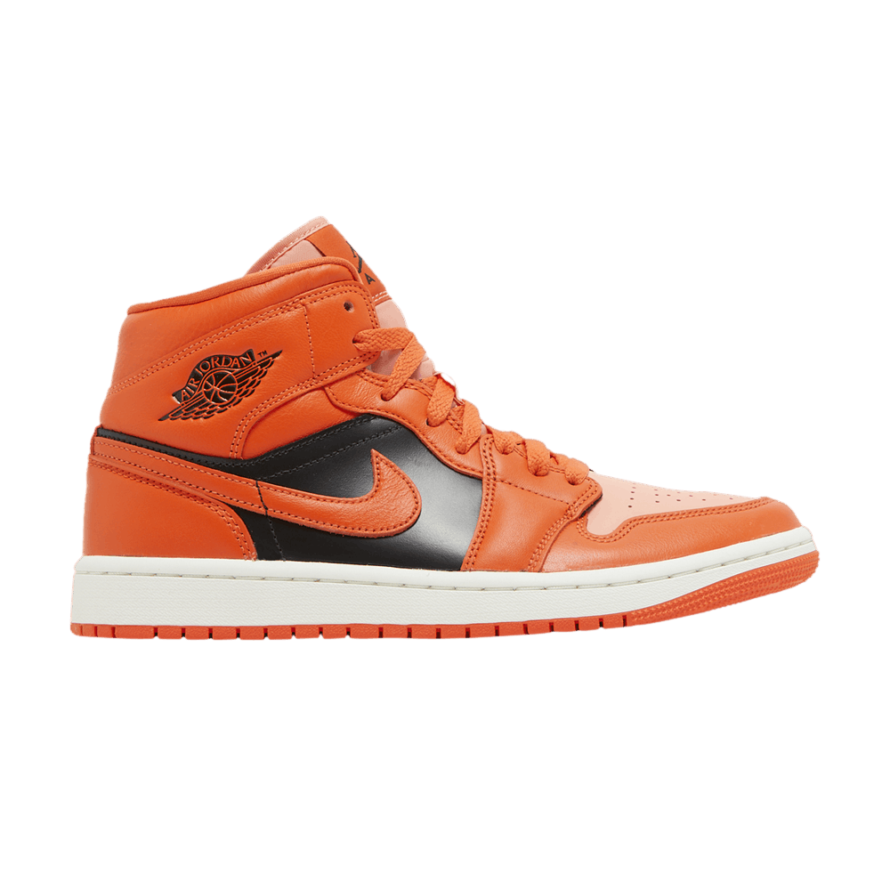 Wmns Air Jordan 1 Mid SE 'Rush Orange'