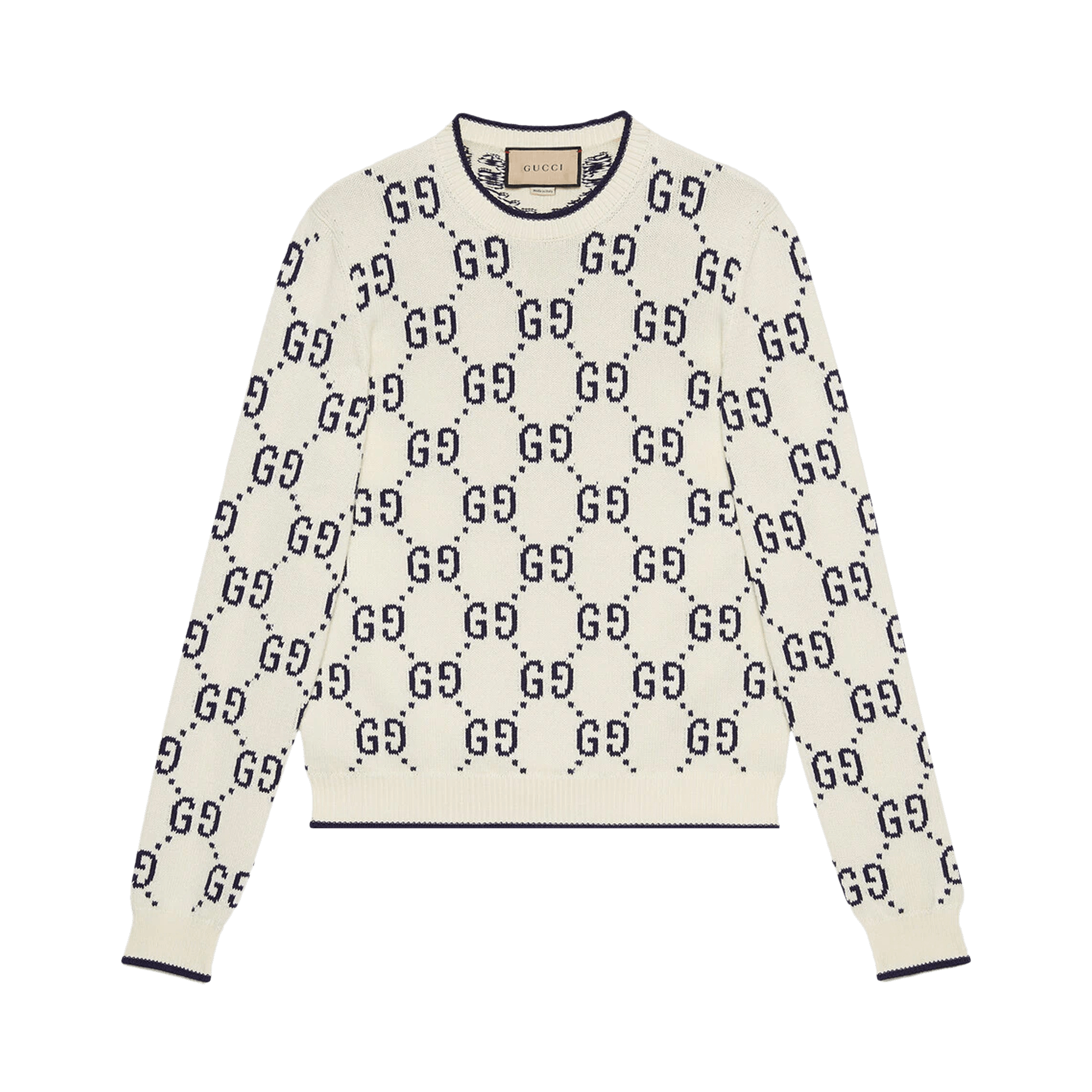 Gucci GG Knit Sweatshirt 'Ivory'