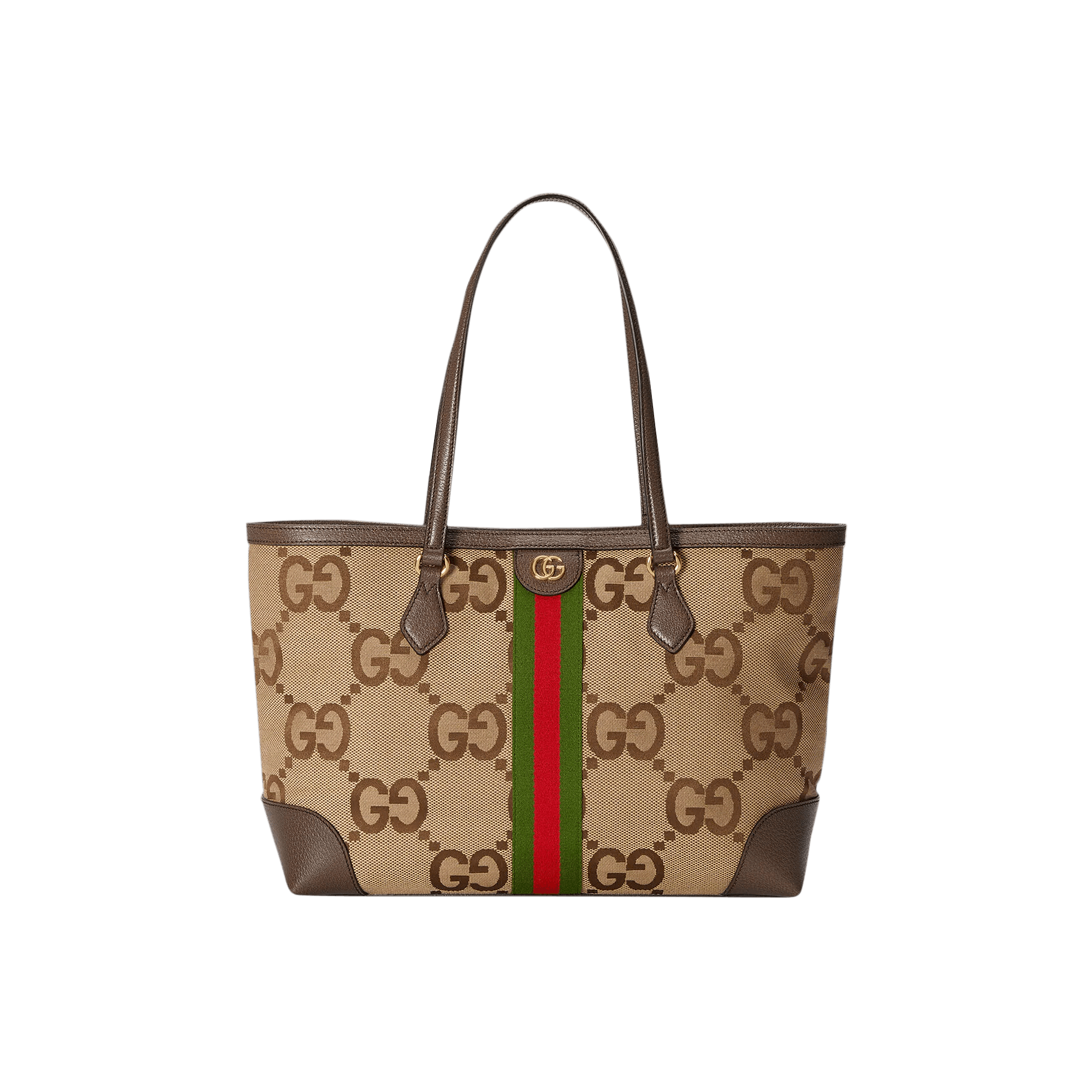Gucci Ophidia Jumbo GG Medium Tote 'Camel/Ebony'
