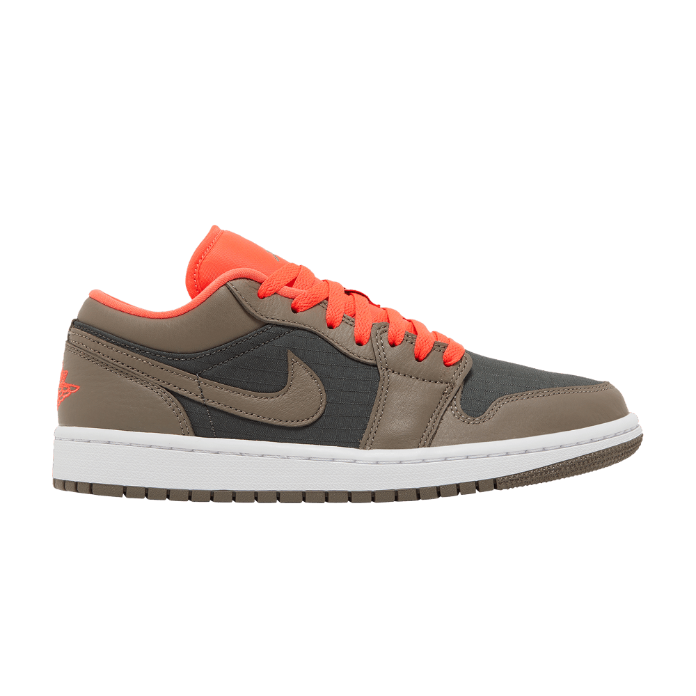 Wmns Air Jordan 1 Low SE 'Black Olive Bright Crimson'