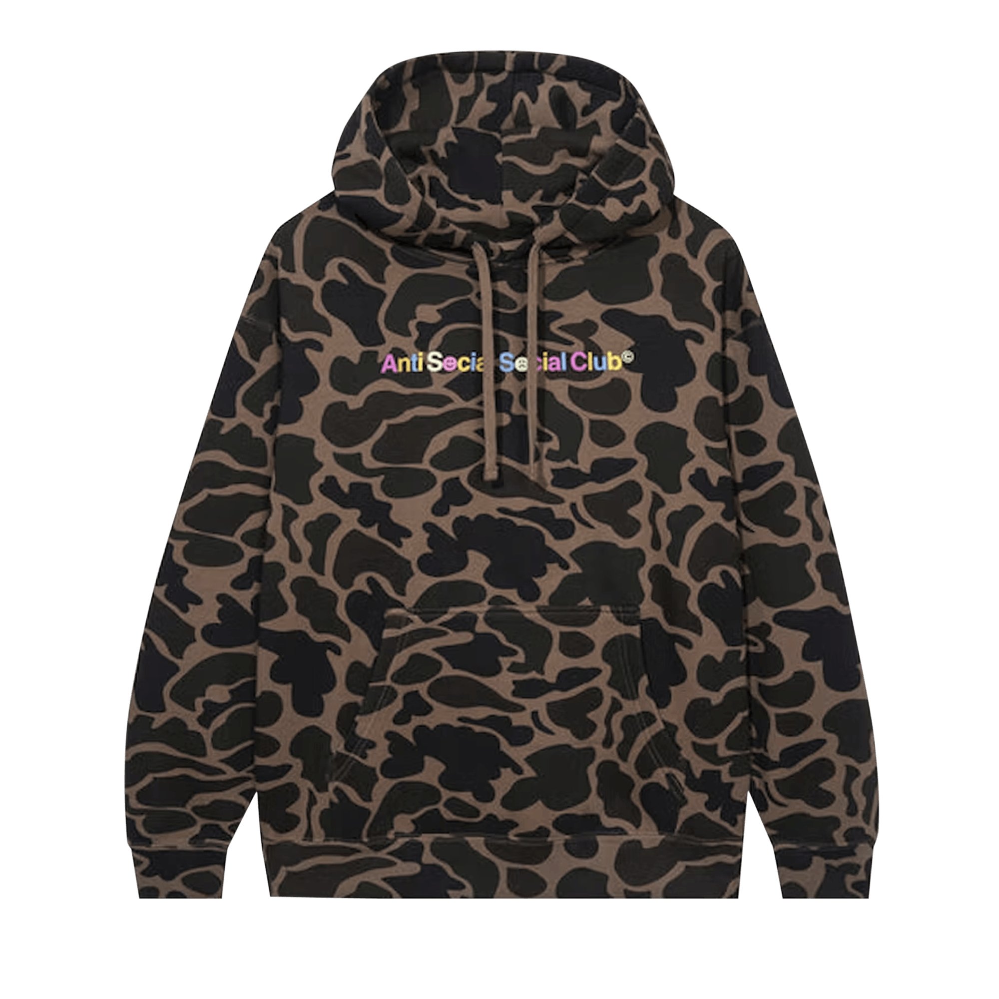 Anti Social Social Club Cheetah Hoodie 'Brown'