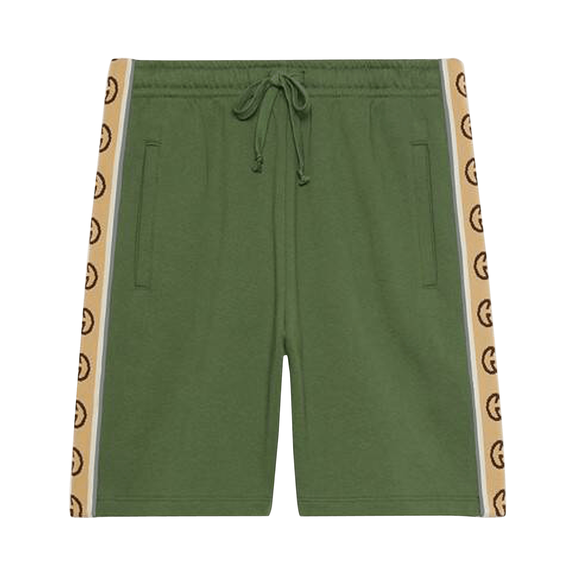 Gucci Cotton Jersey Shorts 'Asparagus Green'