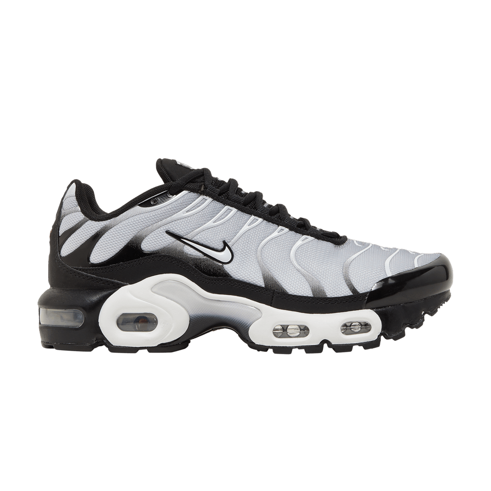 Nike Air Max Plus GS 'Black Metallic Silver'
