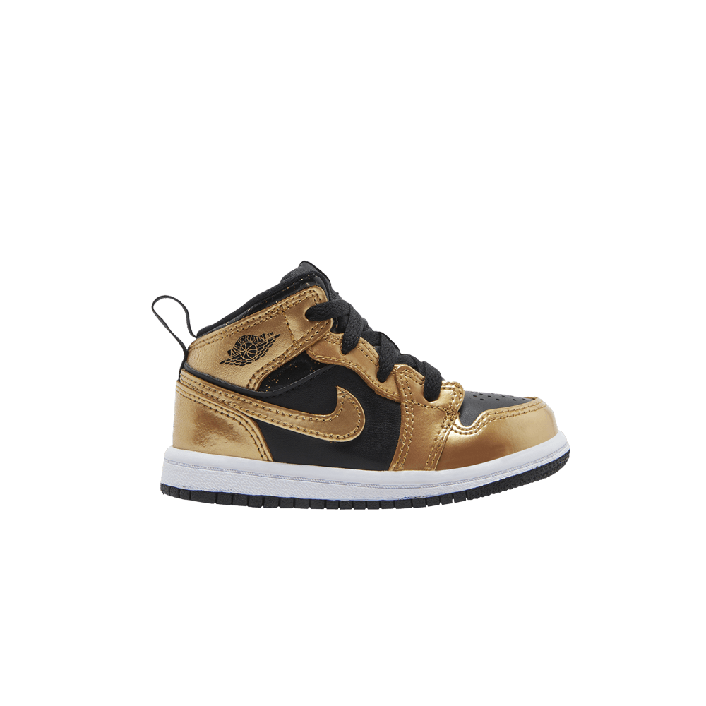 Air Jordan 1 Mid SE TD 'Metallic Gold Black'
