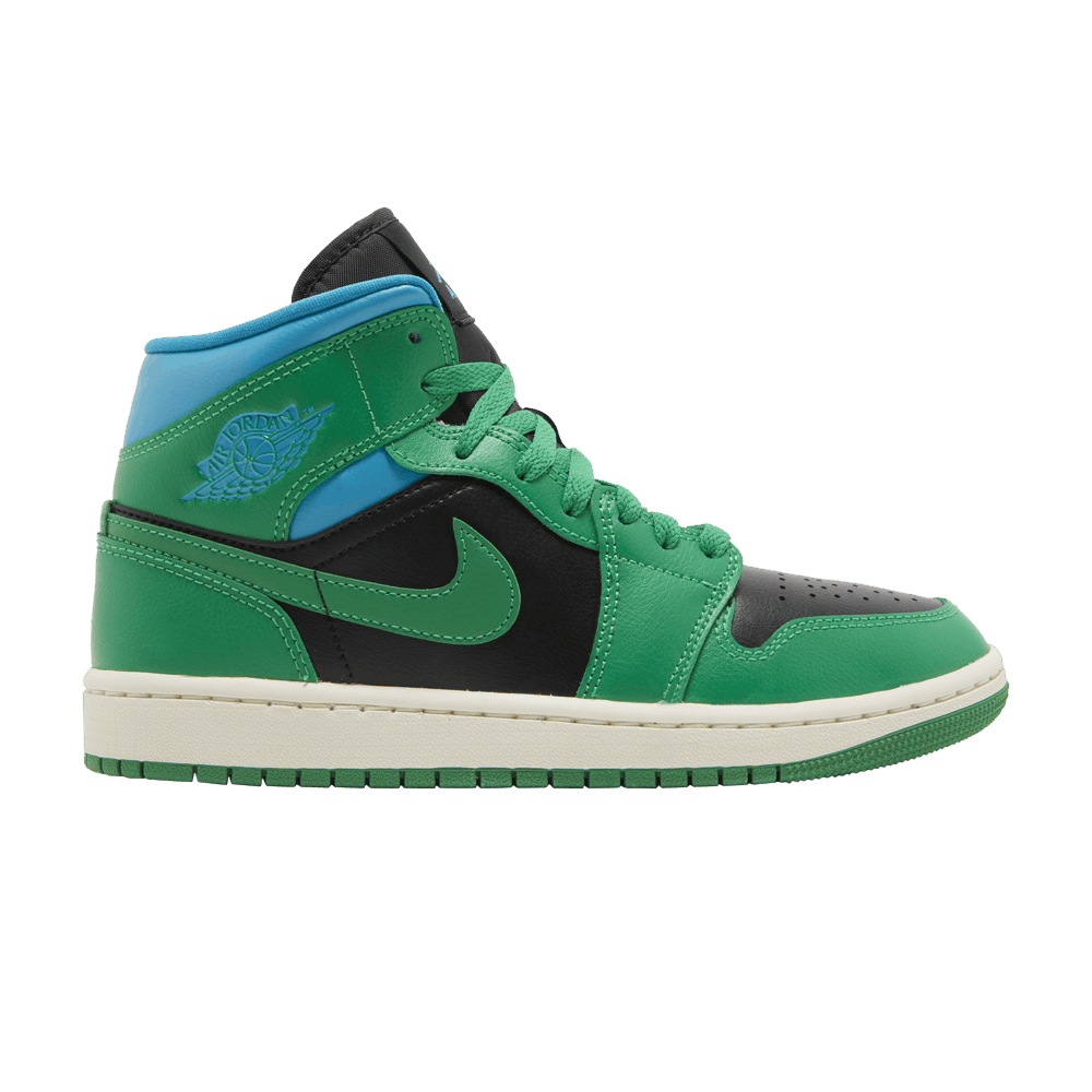 Wmns Air Jordan 1 Mid 'Lucky Green Aquatone'